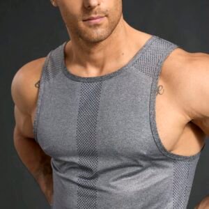 Round Neck Daily Fitness Casual Sports Tank Top