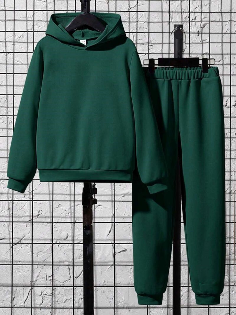 Casual Comfortable Hoodie With Pressed Pattern