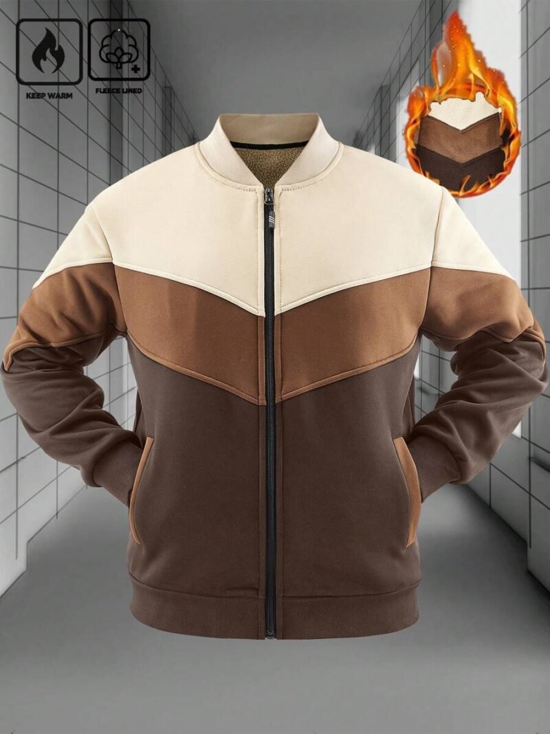 Casual Loose Fit Thermal Lined  Jacket
