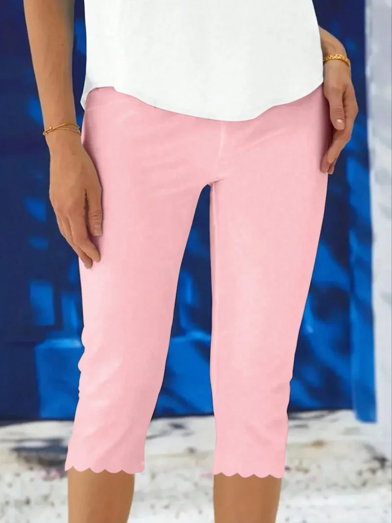 Casual Capri Elastic Leggings