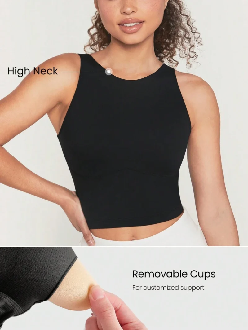 Longline U Back Sports Bra Tank Top