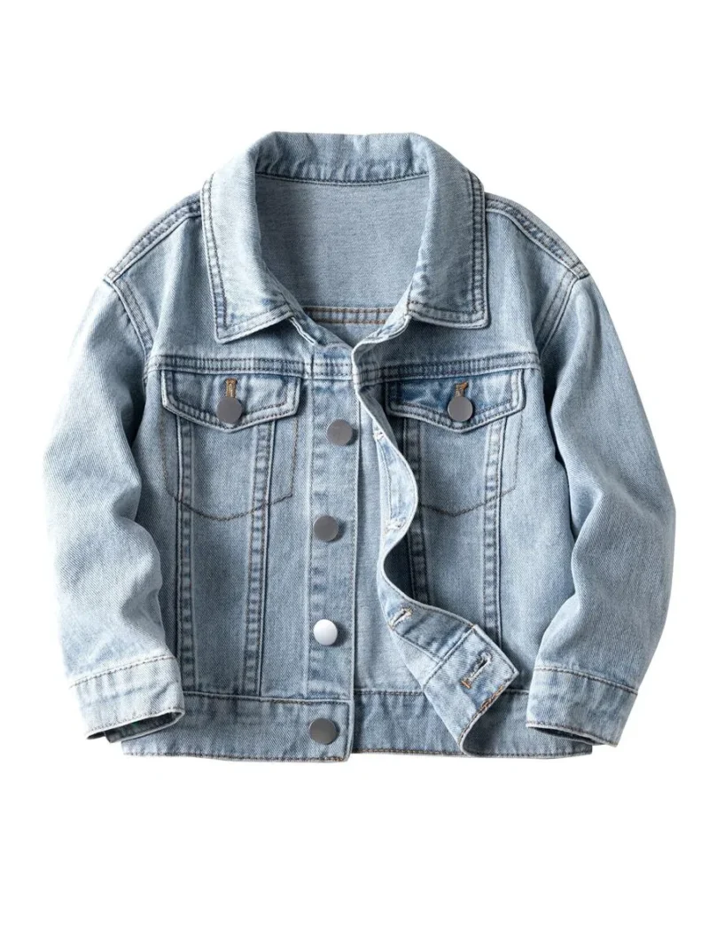 Casual Loose Fit Denim Jacket Fashionable And Versatile