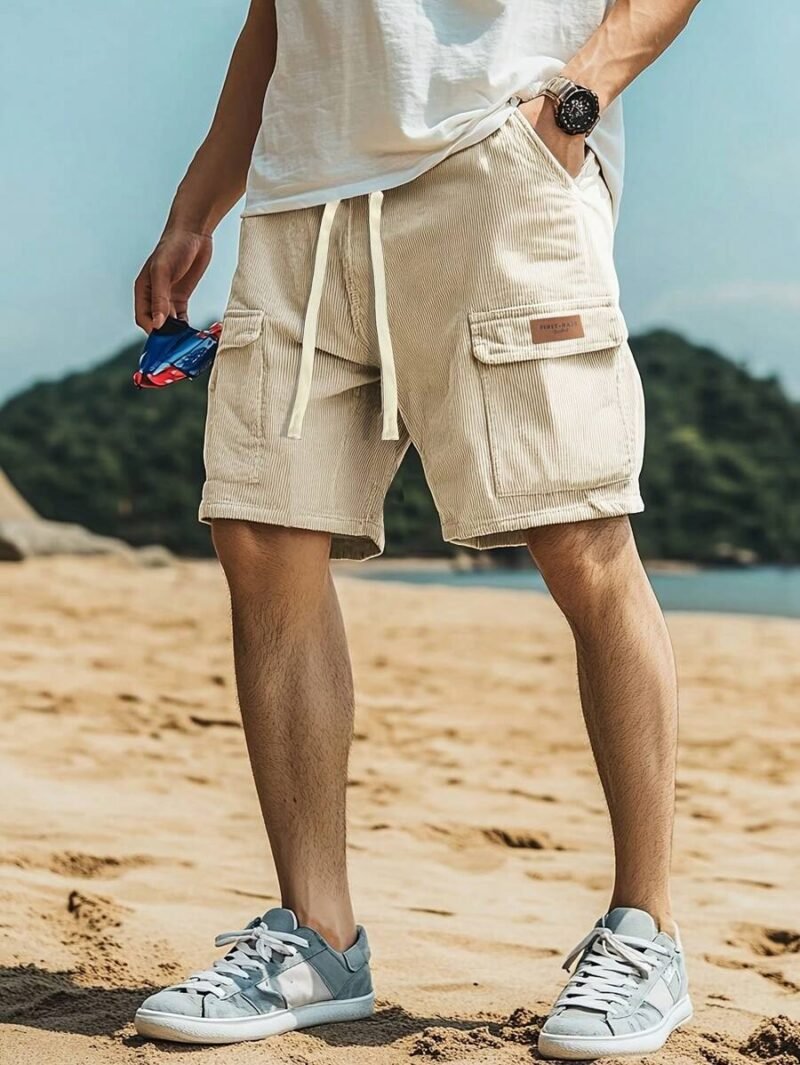 Classic Corduroy Cargo Shorts