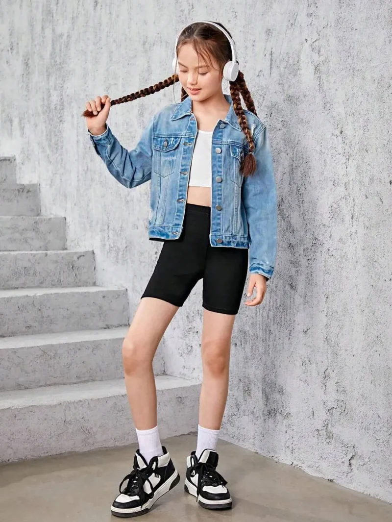 Flap Pocket Denim Jacket