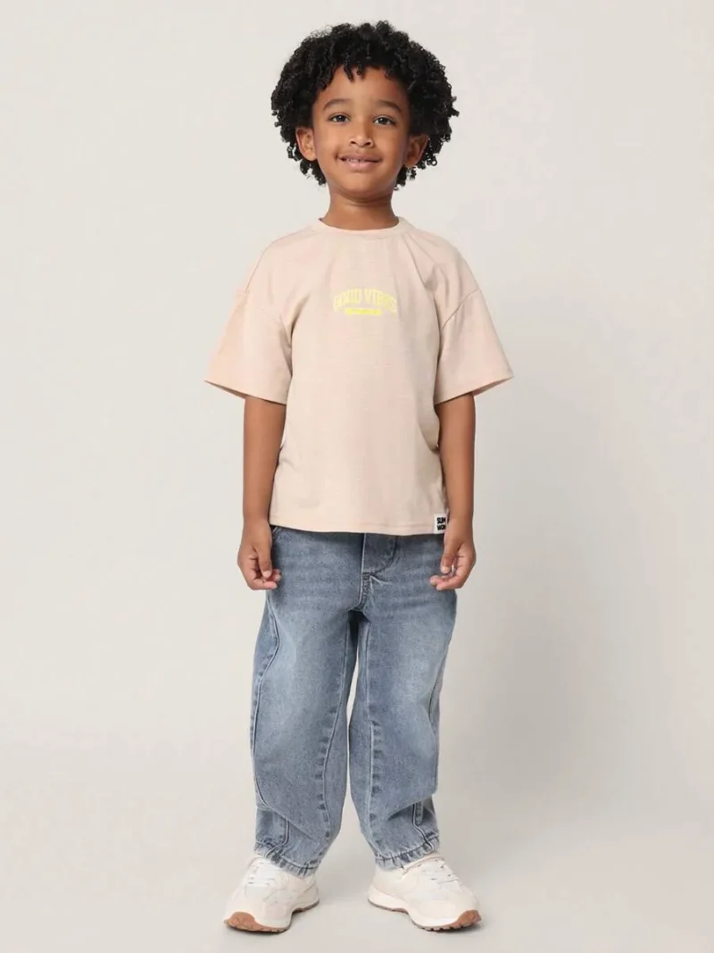 Kids Pull On Relaxed Fit Jeans