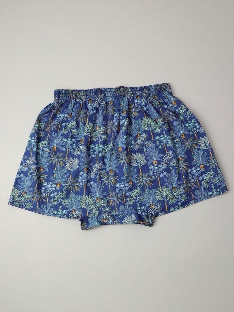 Mixed Color Printed Aro Pants Casual Boxer Briefs