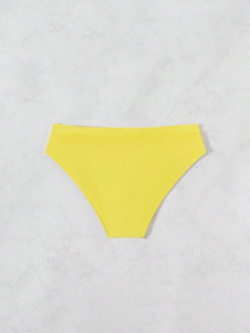 Men's Banana Print Casual Triangle Swimming Trunks
