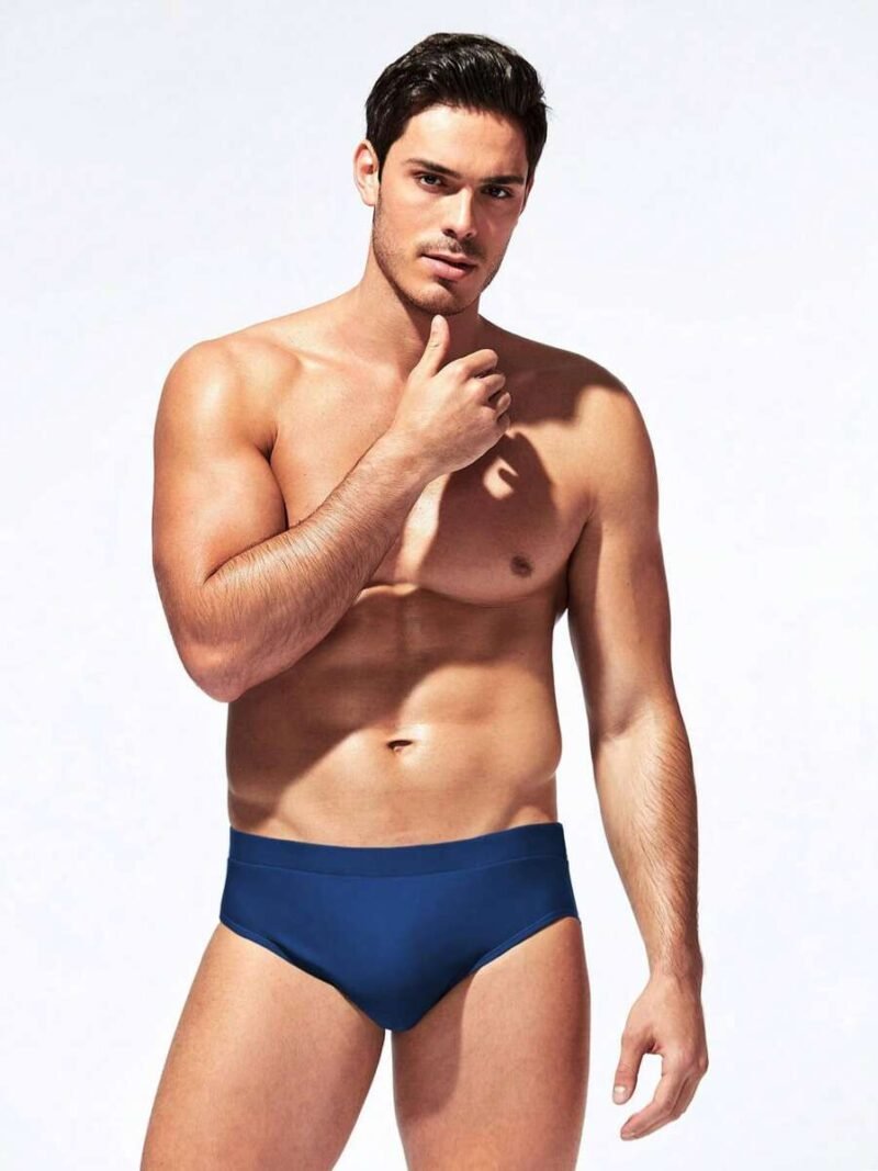 Minimalist Fashion Casual Swimming Trunks Briefs