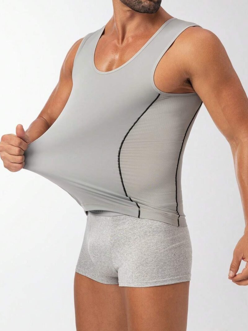 Sports Style Patchwork Shapewear Top