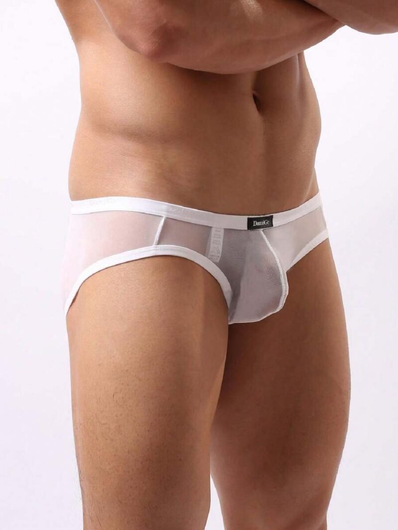 Elasticity Mesh Transparent Low Waist Full