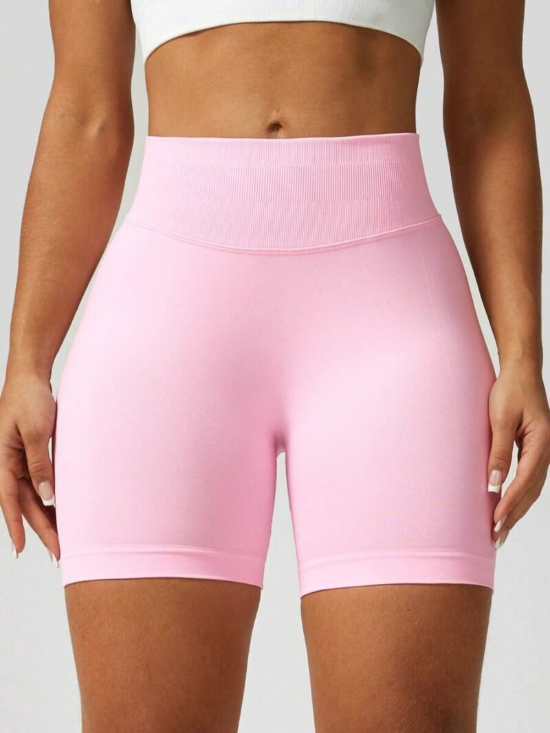 Seamless Butt Lifting Sports Shorts For Gym Workout