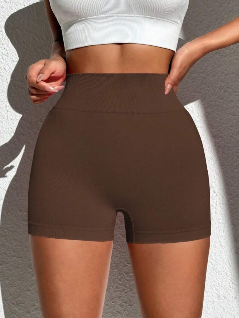 Pink Brown Sports Shorts