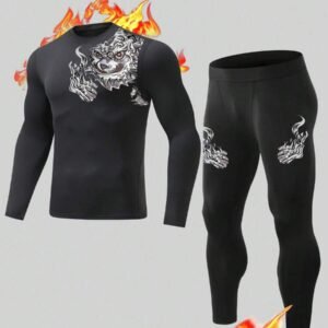 Animal Print Crew Pants