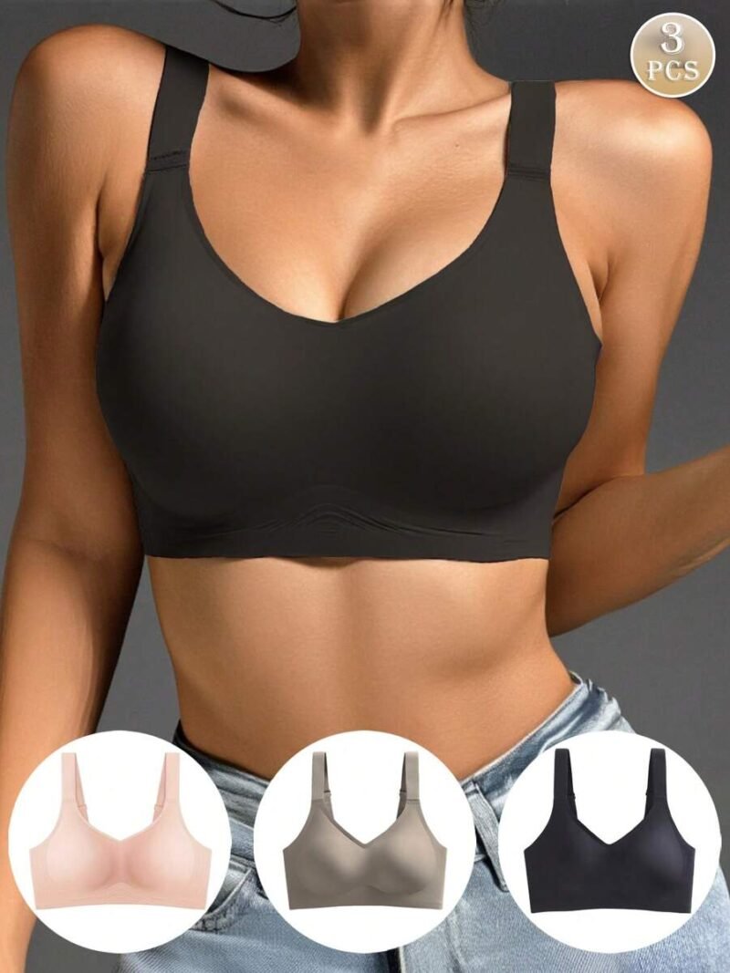 Push Up Wireless Seamless Bras