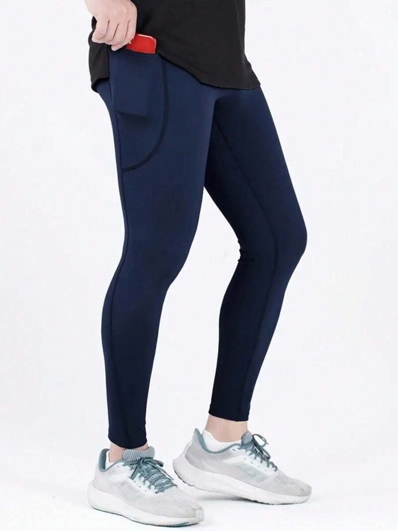 Elastic Phone Pocket Sports Leggings