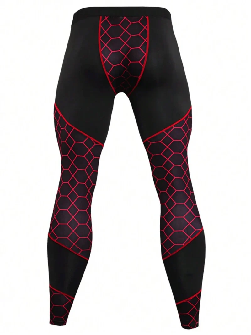 Men's Geometric Print Sports Pants