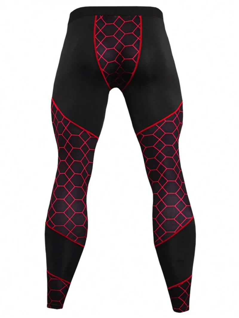 Men's Geometric Print Sports Pants