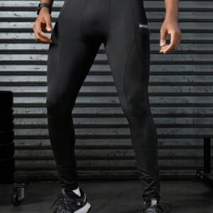 Letter Print Workout Fitness Leggings