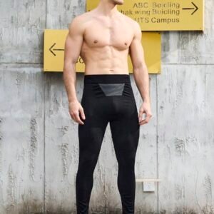 Letter Printed Sporty Skinny Pants
