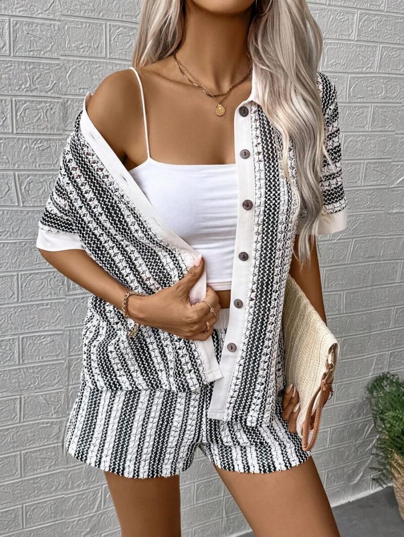 Casual Simple Woven Shorts Daily Wear