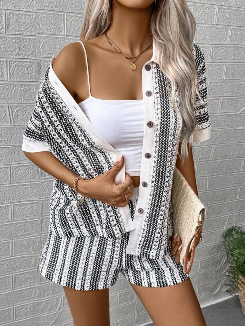Casual Simple Woven Shorts Daily Wear
