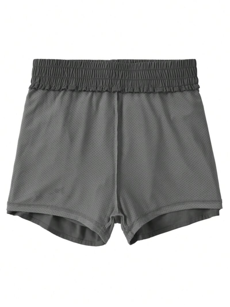 Solid Color Simple Fashion Casual Daily Wear Sweat Short