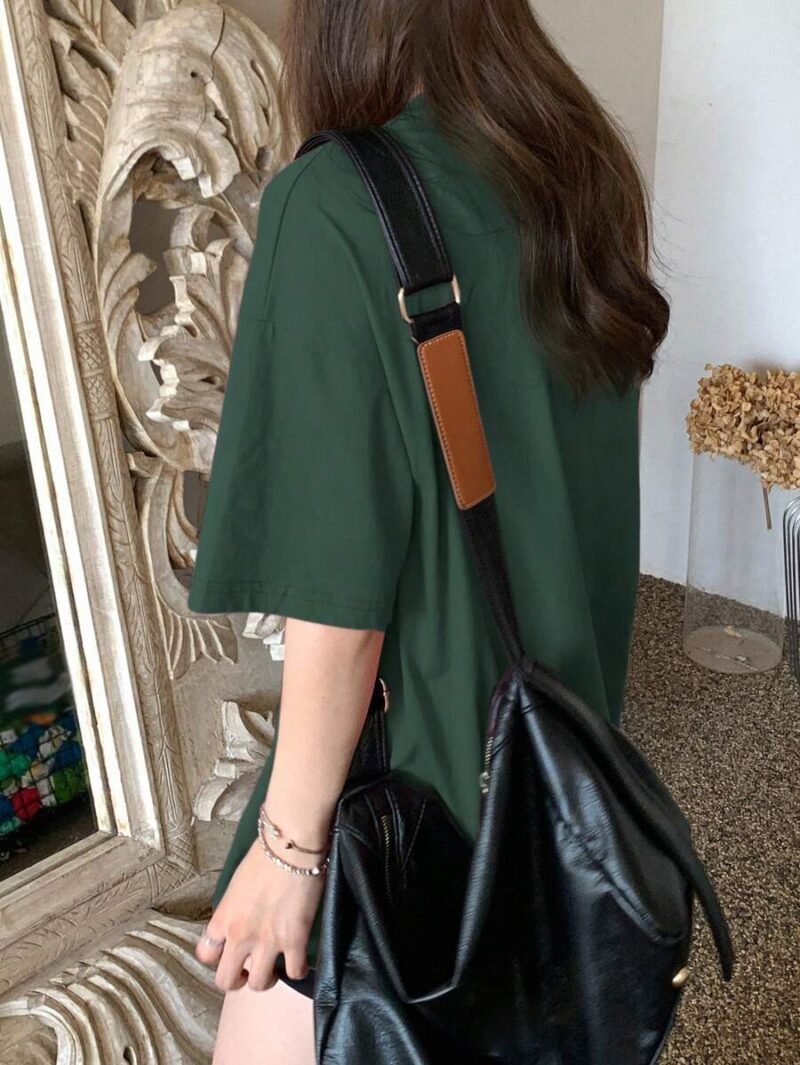 Graphic Drop Shoulder Oversized Tee