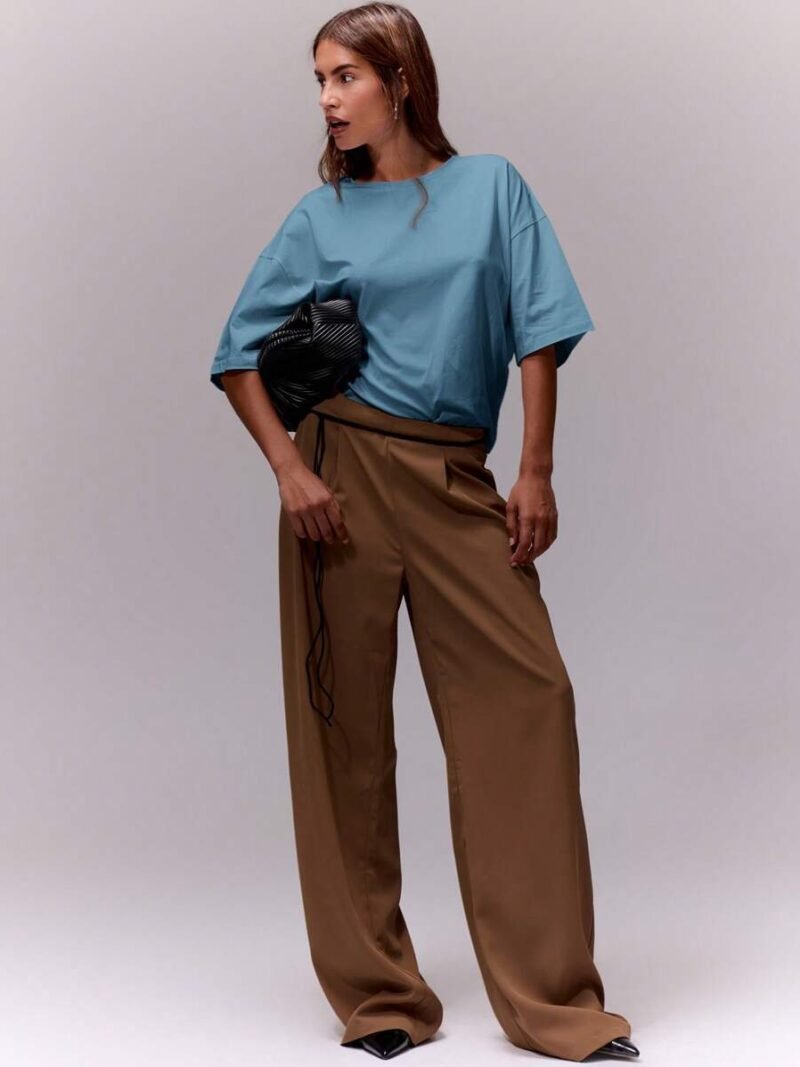 Oversized Crew Neck T Shirt