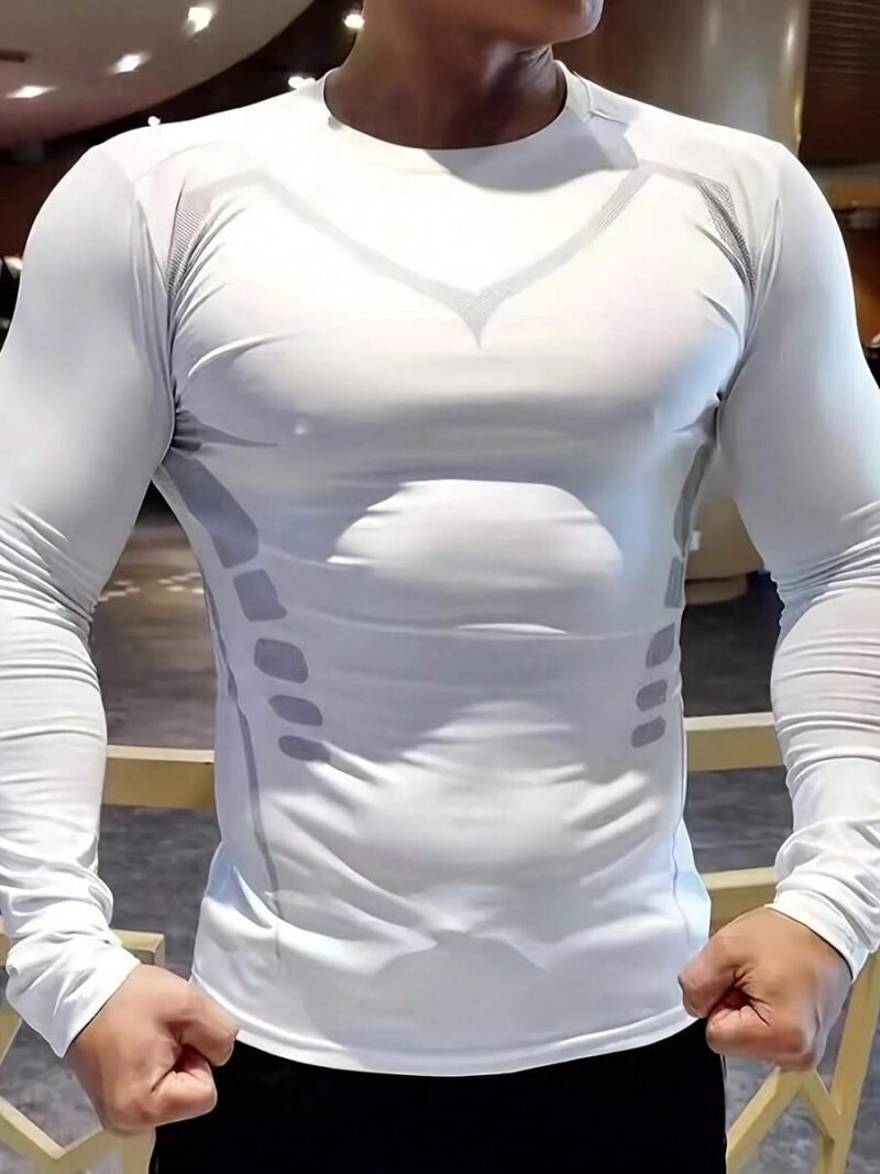 Men Long Short Sleeve Breathable