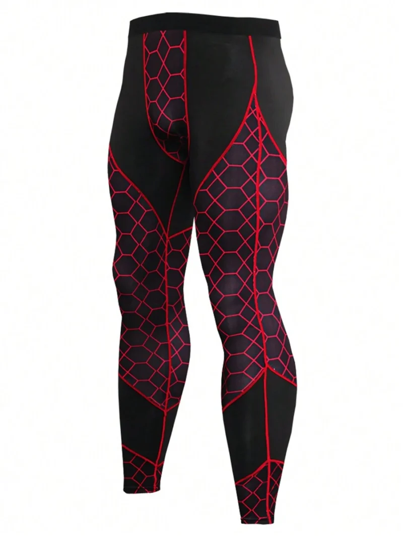 Men's Geometric Print Sports Pants