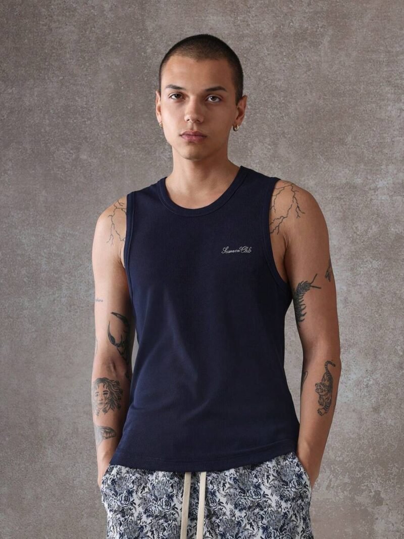 Tank Top Sleeveless Muscle Shirt