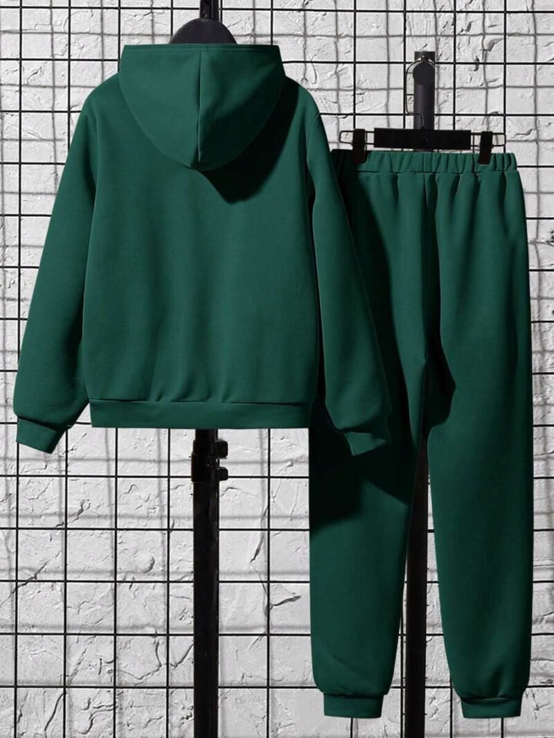 Casual Comfortable Hoodie With Pressed Pattern