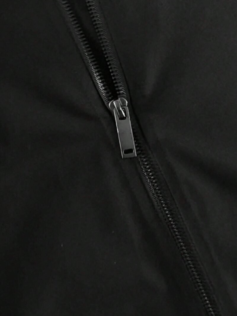 Lightweight Casual Baseball Jacket With Long Sleeve