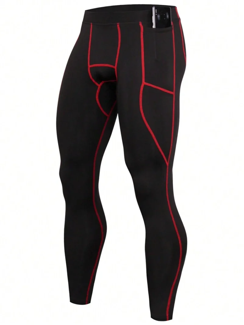 Stitching Pockets Casual Fitness Leggings