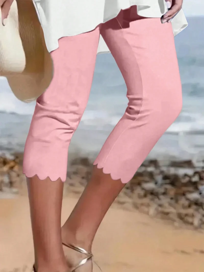 Casual Capri Elastic Leggings