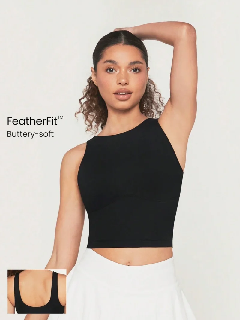 Longline U Back Sports Bra Tank Top