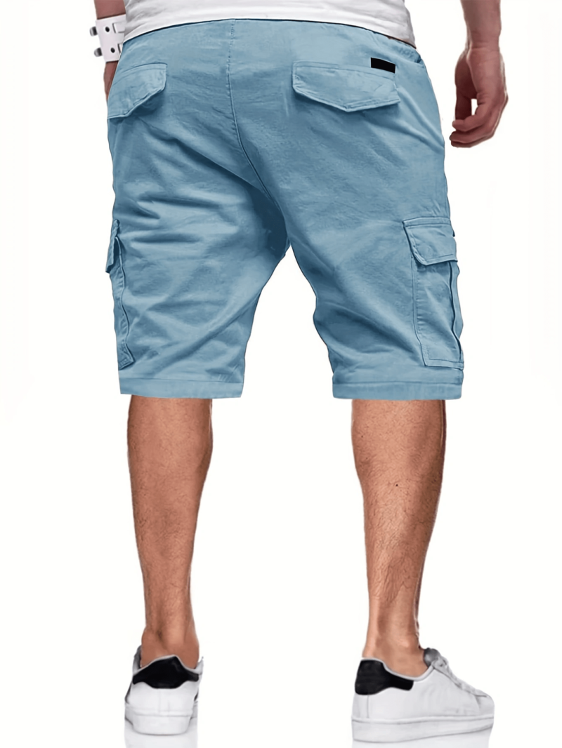 Casual Mult Pocket Drawstring Waist