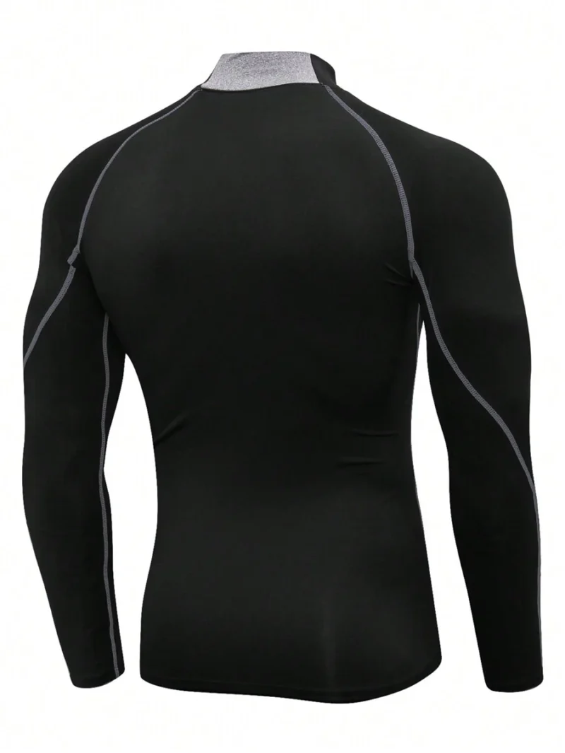 Stand Collar Raglan Long Sleeve