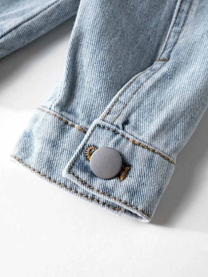 Casual Loose Fit Denim Jacket Fashionable And Versatile