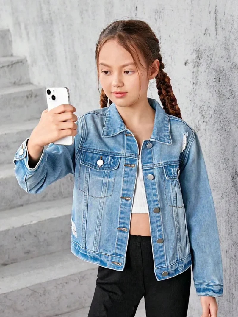 Flap Pocket Denim Jacket