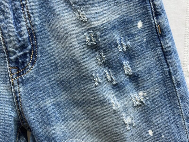 Denim Shorts Vintage Wash Versatile