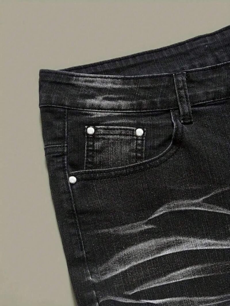 Fashionable Stretchy Slim Fit Denim Shorts