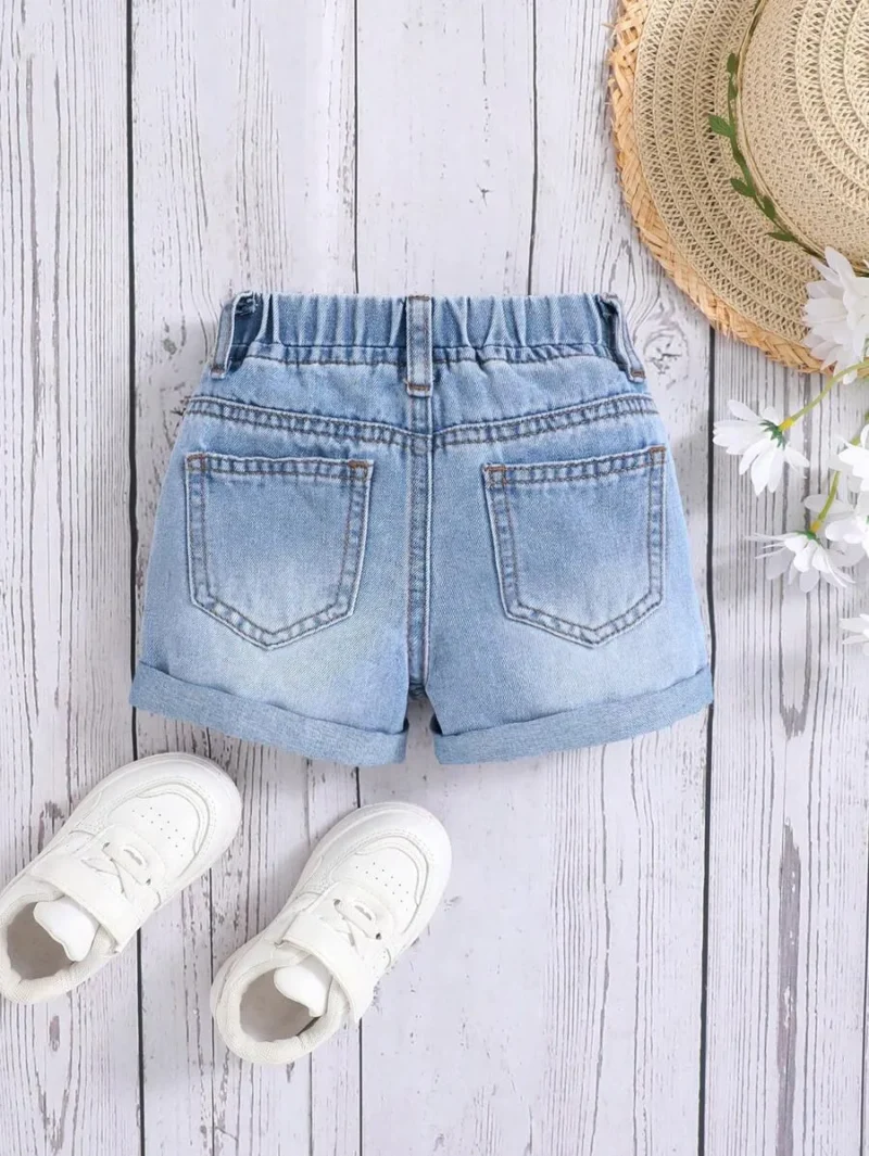Casual Fashionable Comfortable Soft Denim Shorts