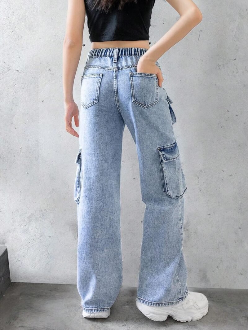Casual Cargo Pants With Multiple Pockets