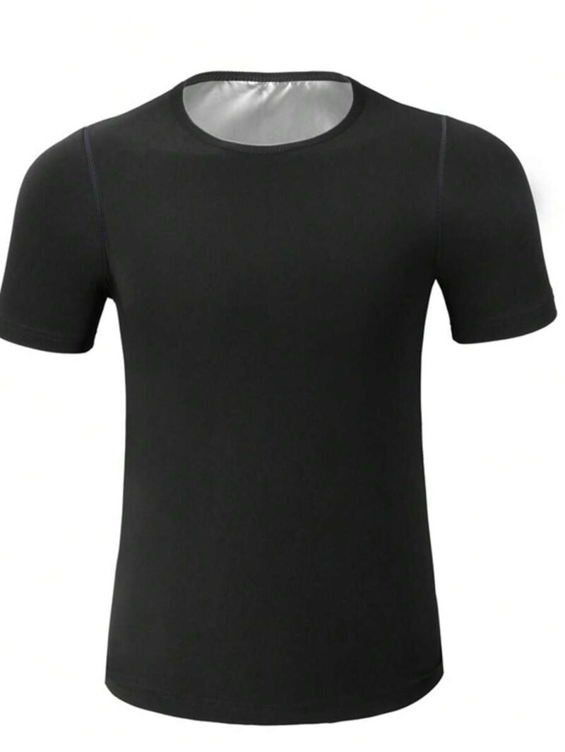 Sauna Shirts Crew Neck Short Sleeve Workout