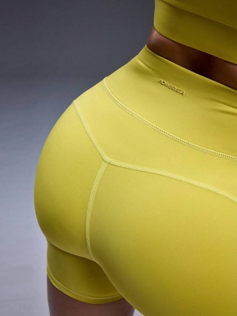 Solid Color High Waisted Hollow Out Design Everyday