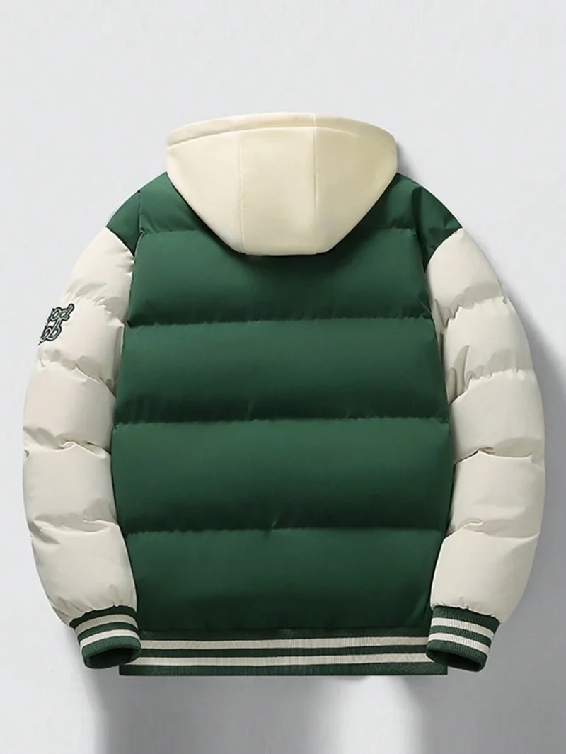New Patchwork Baseball Jacket