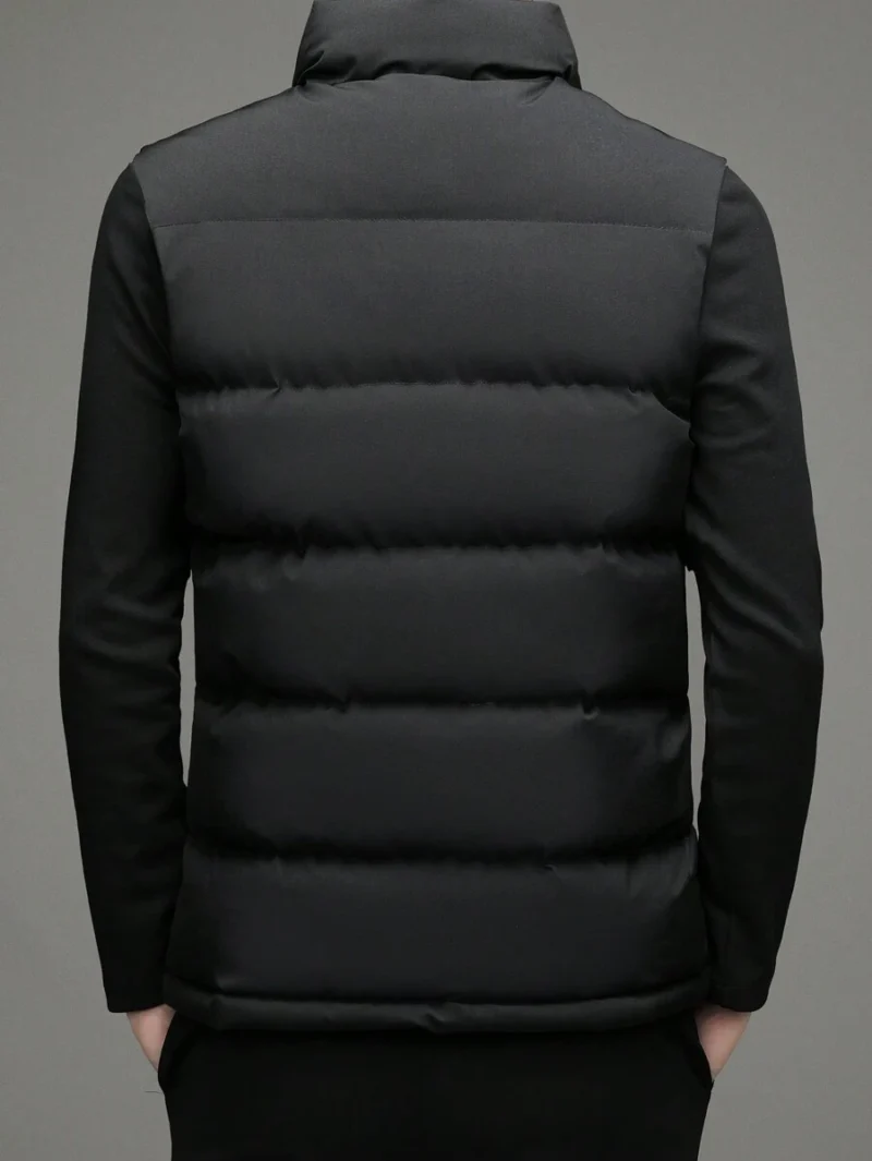 Zip Up Puffer Vest Coat