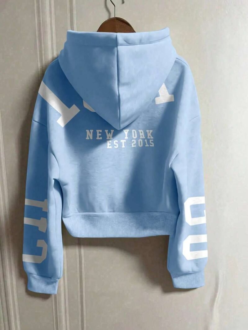 Hooded Loose Fit Short Jacket With Thermal Lined