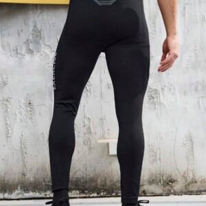 Letter Printed Sporty Skinny Pants